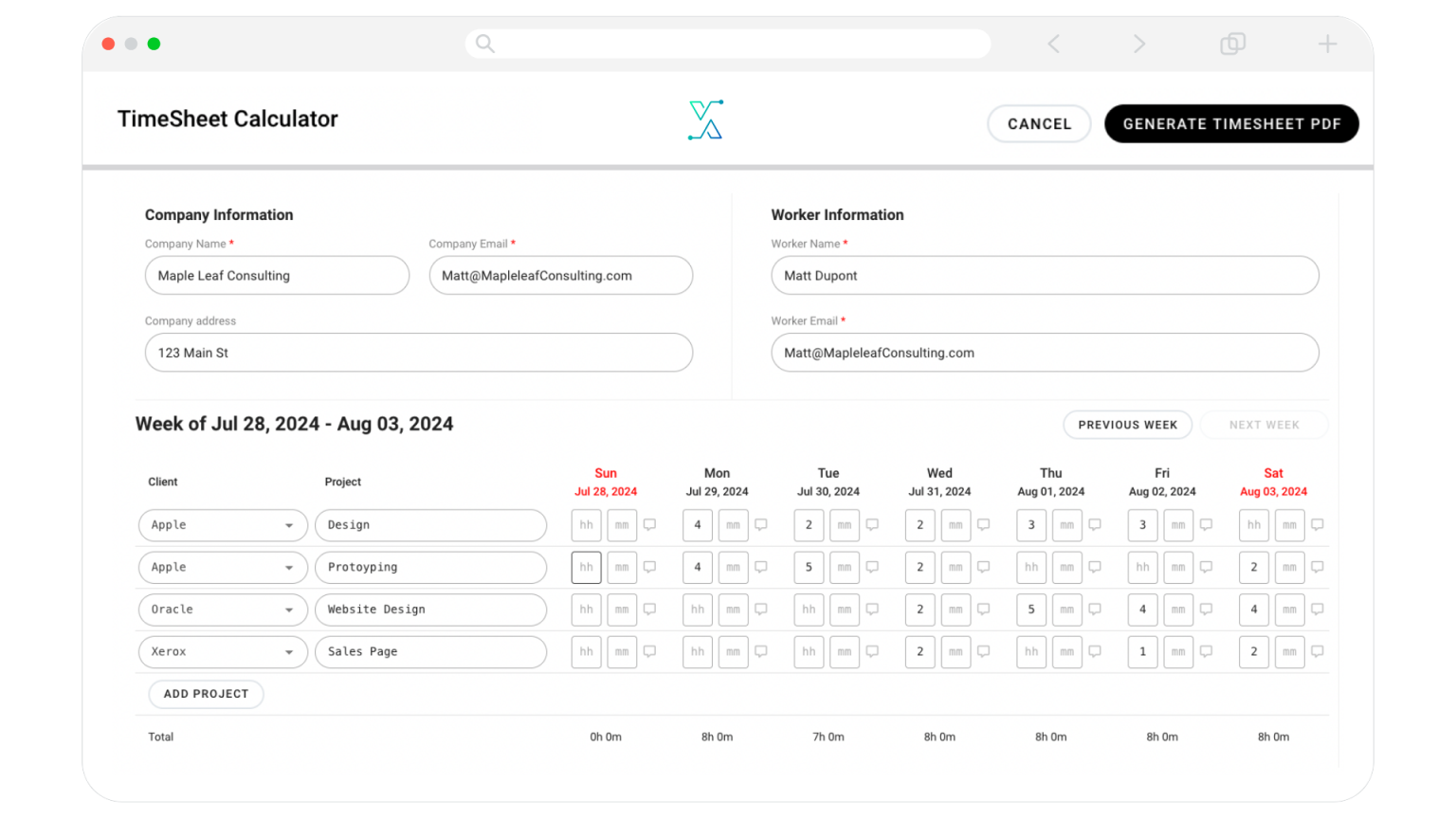 Timesheet Computer System Make Timesheets Easy With Our Timesheet Calculator - SystemX