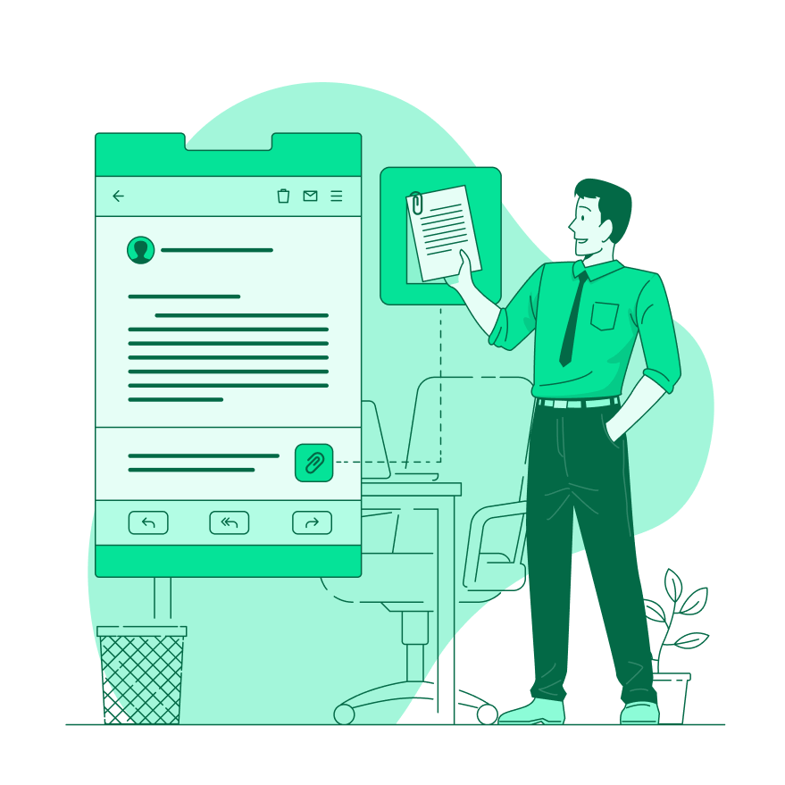man reading image