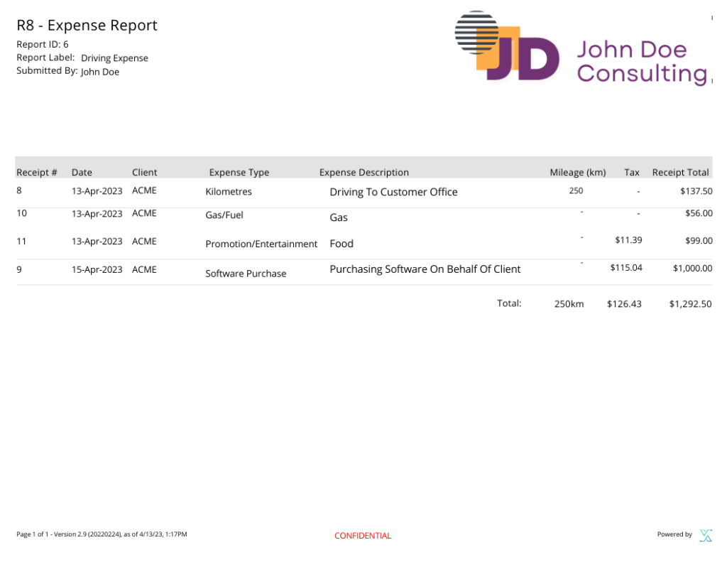 Expense-Report